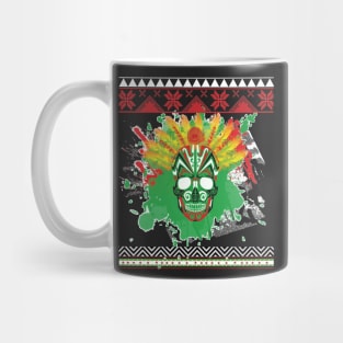 Color Exploding Skull Mug